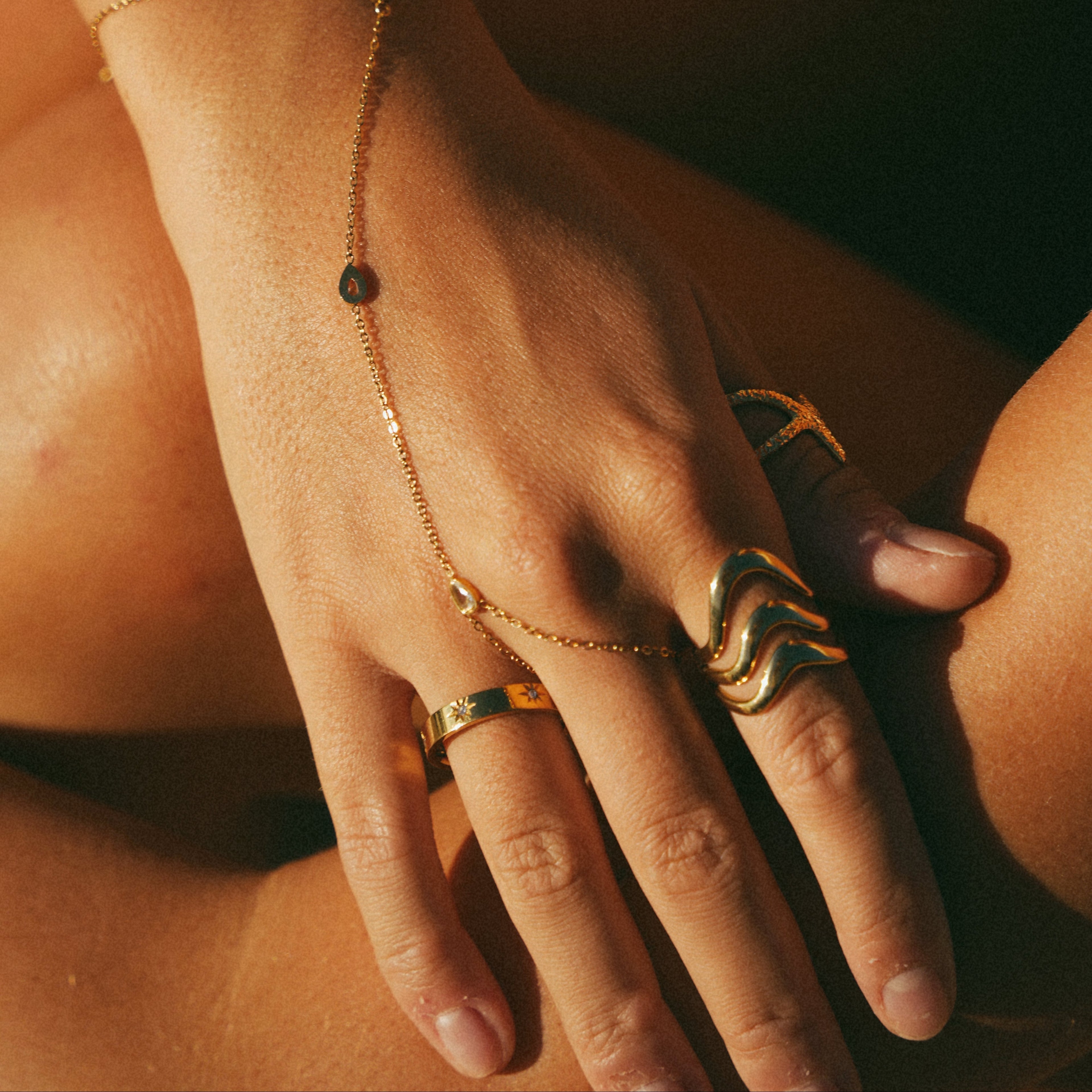 Solene Star Ring