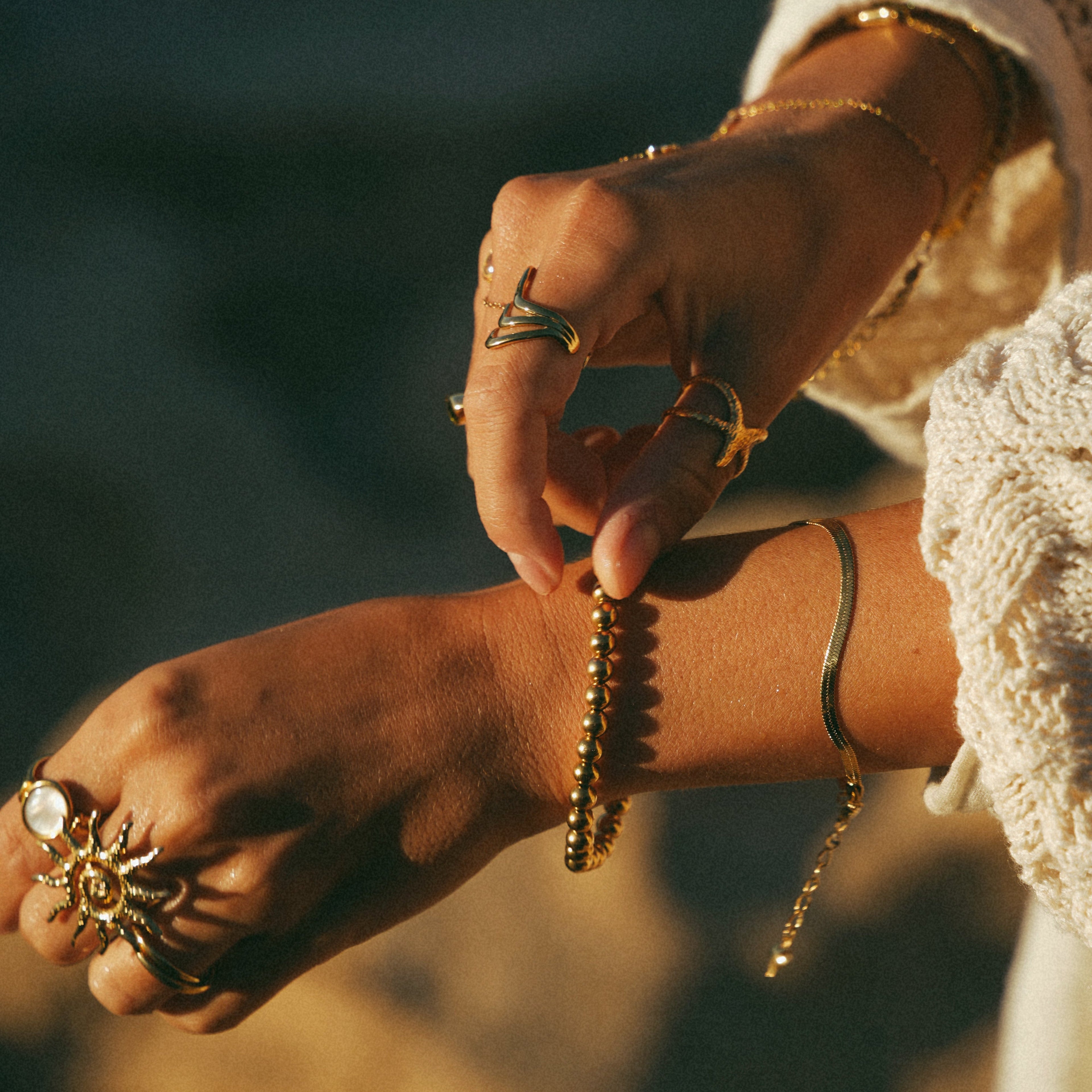 Solene Star Ring