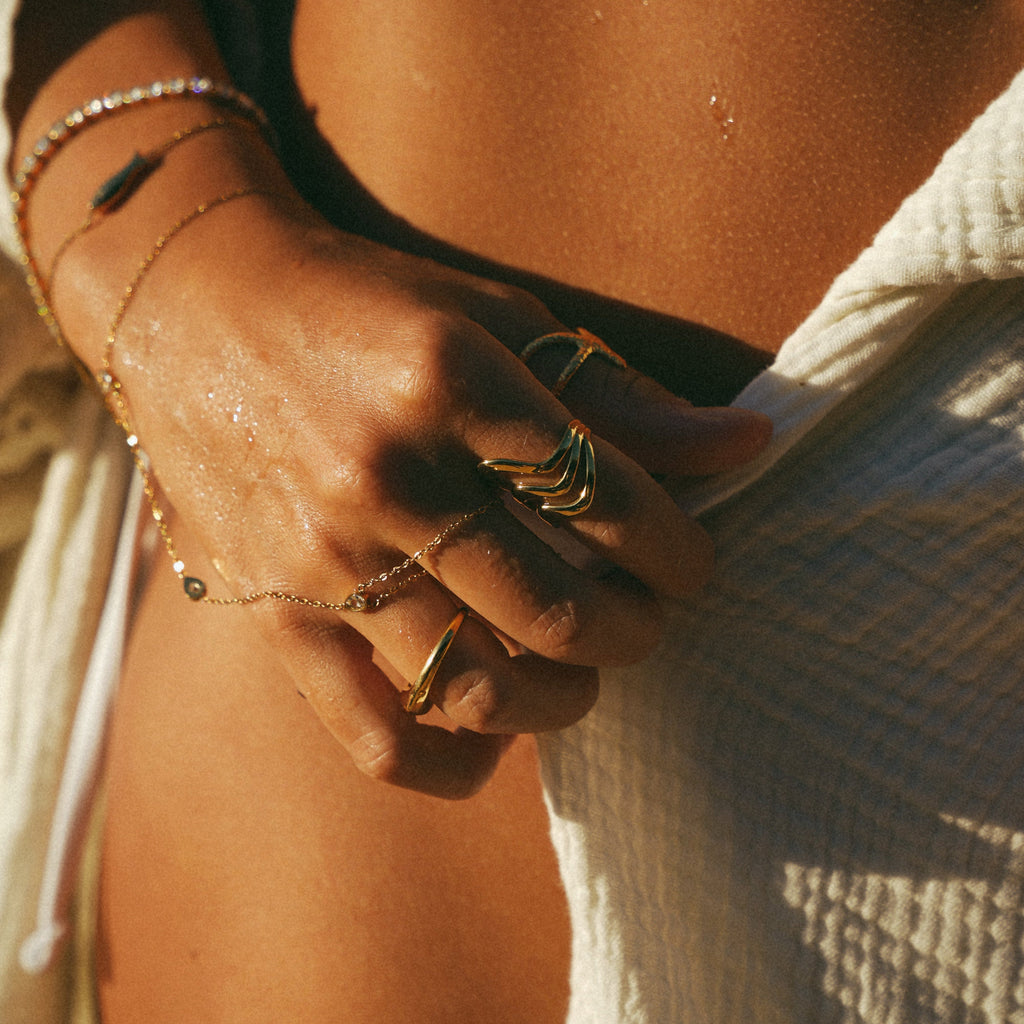 Solene Star Ring