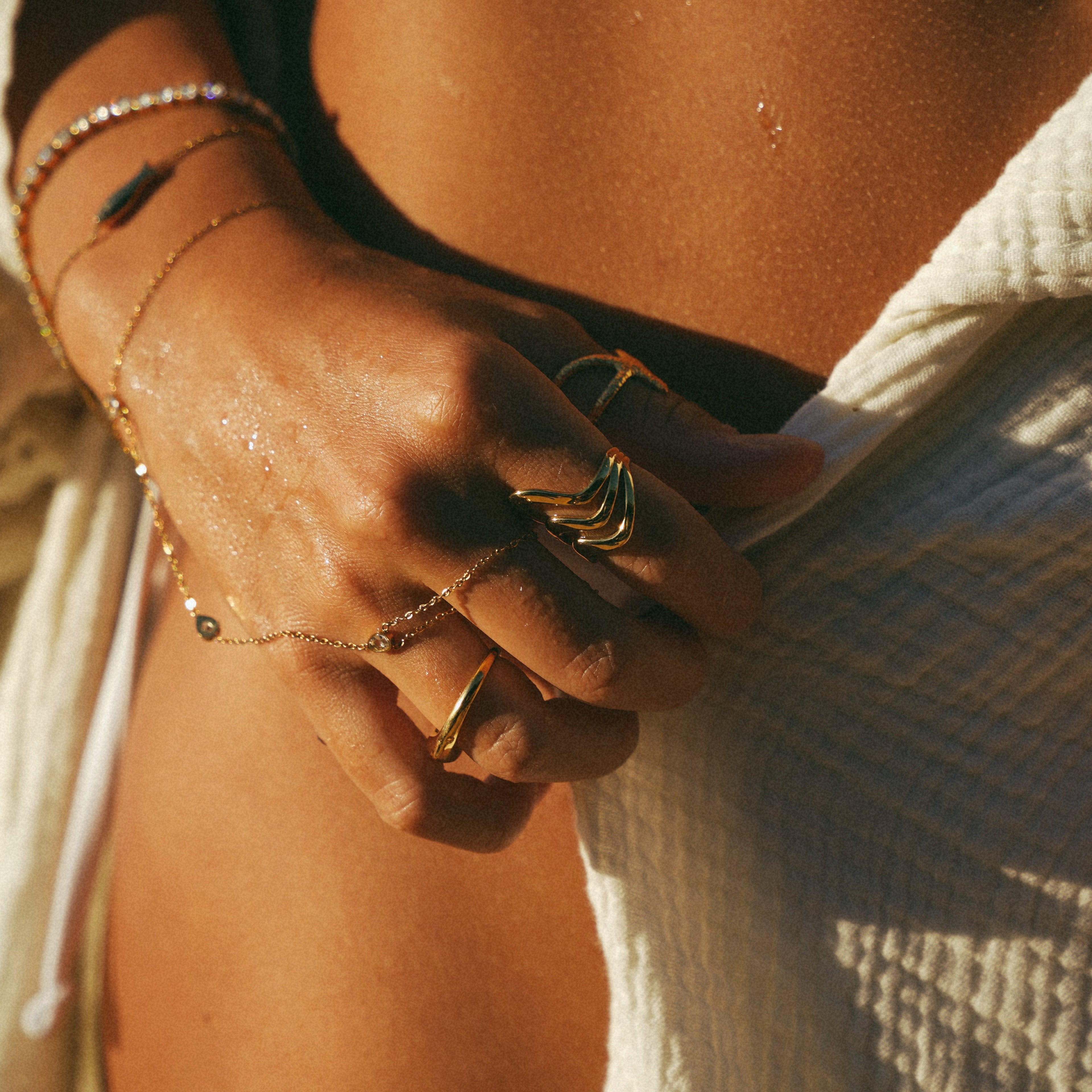 Solene Star Ring
