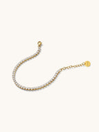 Sparkling Tennis Armband Gold