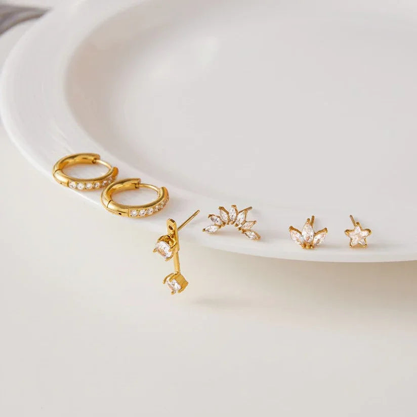 Ida Essential Diamond Earrings Bundle