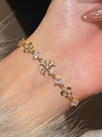 Vintage Cross Armband Gold