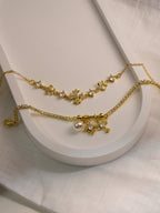 Vintage Cross Armband Gold