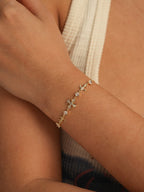 Vintage Cross Armband Gold