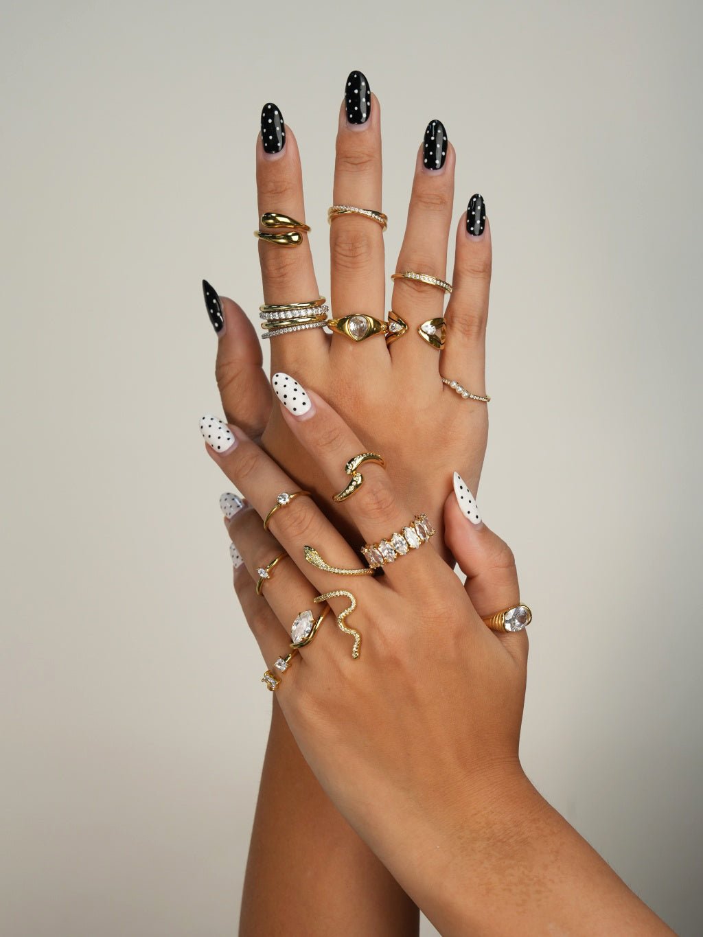 Double Twist Ring Gold